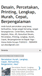 Mobile Screenshot of percetakan-java.com